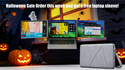 ACEELE: World First 4K Smart Portable Quad Monitor