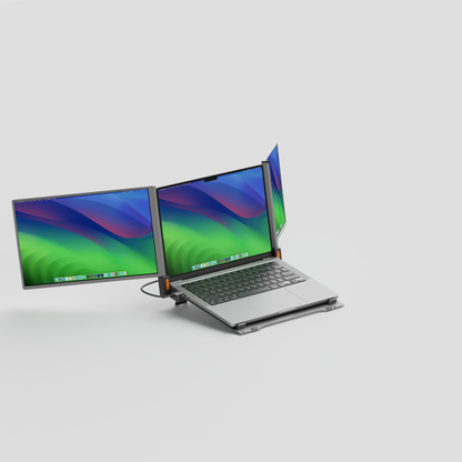 ACEELE: World First 4K Smart Portable Quad Monitor