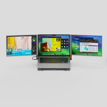 ACEELE: World First 4K Smart Portable Quad Monitor