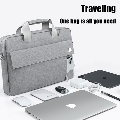 Fleece-Lined Shock-Resistant Premium Laptop Case