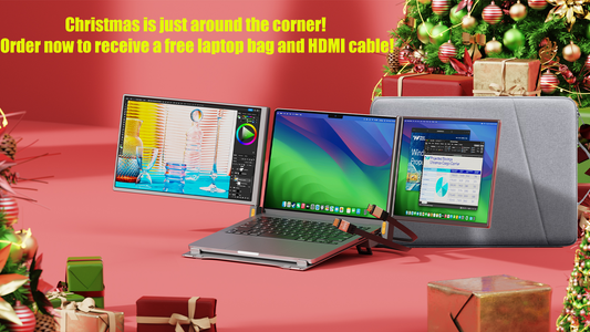 ACEELE: World First 4K Smart Portable Quad Monitor