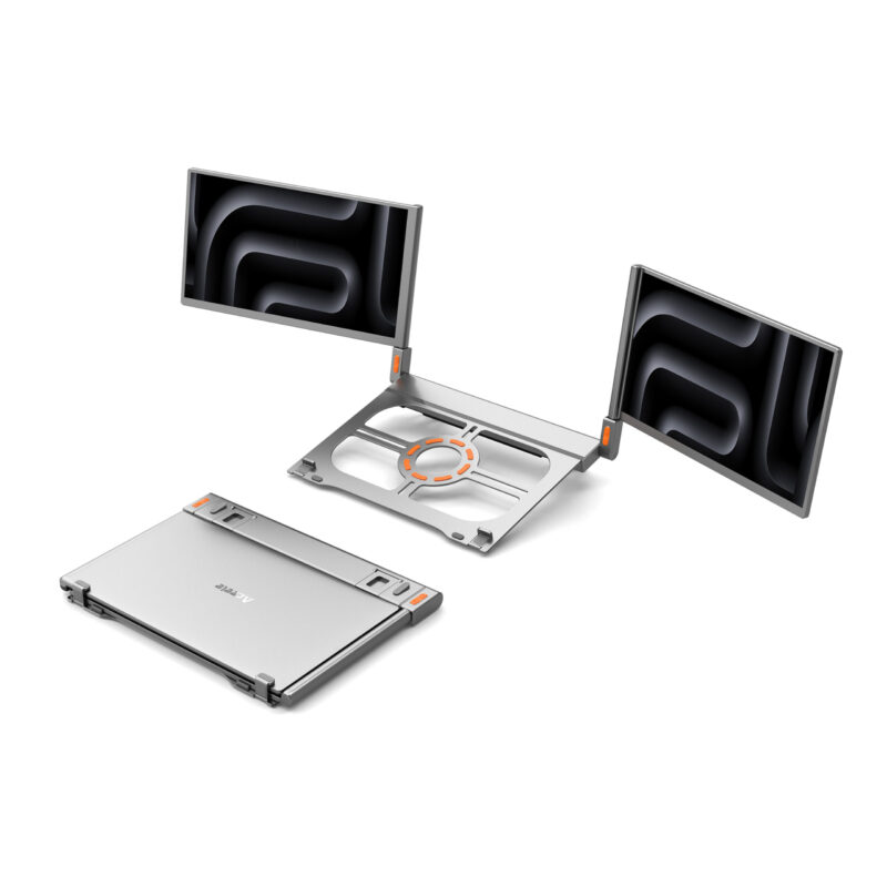 ACEELE: World First 4K Smart Portable Quad Monitor